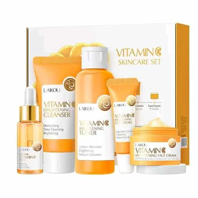 Laikou Vitamin C 5pcs Skin Brightening Set