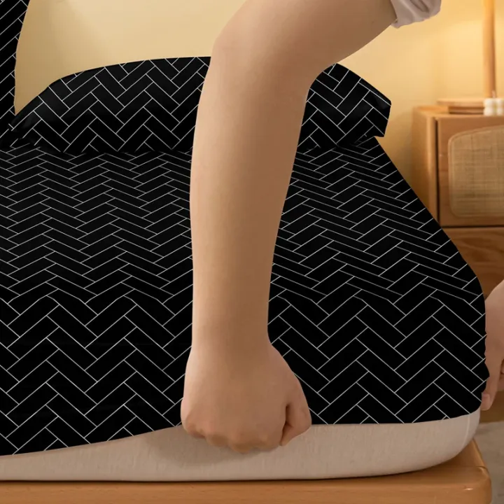 Four%20Seasons%20Men%20and%20Women%20Simple%20Fashion%20Printing%20Sanded%20Bedspread%20Home%20Bedroom%20Hotel%20-%20Image%204