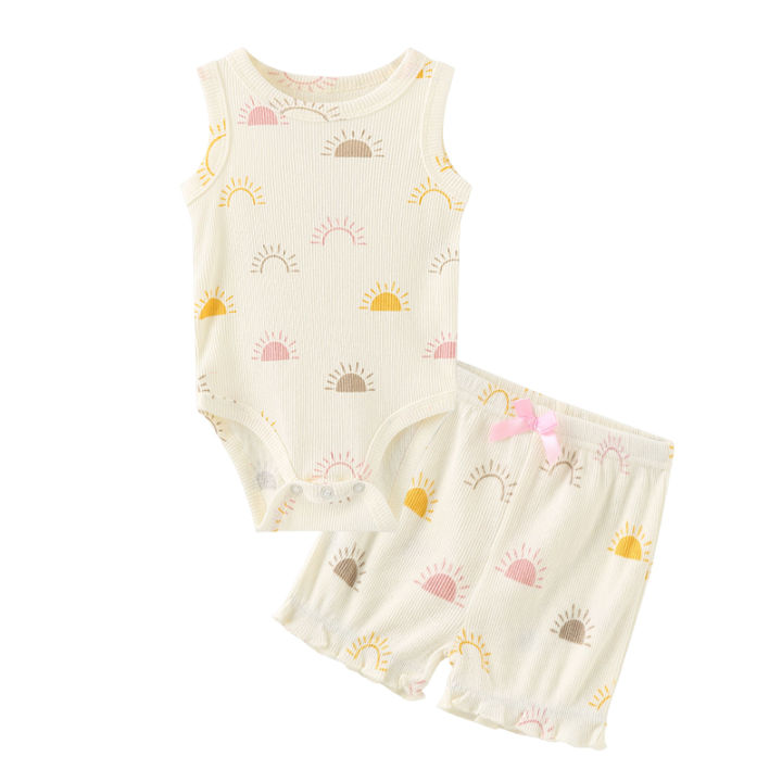 Kiddiezoom%20Summer%20Cartoon%20Sleeveless%20Newborn%20Clothes%20Sets%20Baby%20Boy%20Girl%20Bodysuits+Pants%20Cotton%20Soft%20Infant%20Outfits%20-%20Image%202