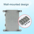 Outdoor plastic distribution box, IP67 waterproof box, made of ABS material. 
