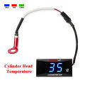 KOSO cylinder head temperature gauge Motorcycle LCD Digital Screen Sensor SAMCI Universal cylinder Temp Gauges .