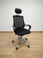(FP-M-23-) Executive office chair / original China V-mash Black /1 years warranty/with Headrest Chair-good quality.