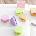Lytwtw's Stationery  School Office Supplies Cute Cookie Sharpener For Pencil Creative Item back to school Lovely. 