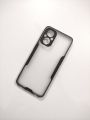 Oppo F21 Pro 5G Matt Transparent Colour Border Back Cover. 