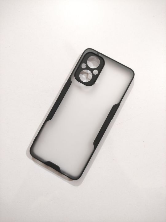 Oppo%20F21%20Pro%205G%20Matt%20Transparent%20Colour%20Border%20Back%20Cover%20-%20Image%204