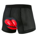 New Cycling Shorts Men's Cycling Underwear Breathable Mesh Riding Underpant Gel Pad Shockproof Bike Shorts Bicycle Underwear.