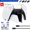NEW Fast Dual Charging Station For PS5 Dual Wireless Game Controller Handle Charging Dock Stand for PS5 Gamepad. 