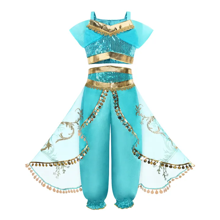 Jasmine%20Princess%20Dress%20for%20Girls%20Cosplay%20Aladdin%20Magic%20Lamp%20Costume%20Outfit%20Girls%20Halloween%20Kids%20Birthday%20Carnival%20Dance%20Vestidos%20-%20Image%206