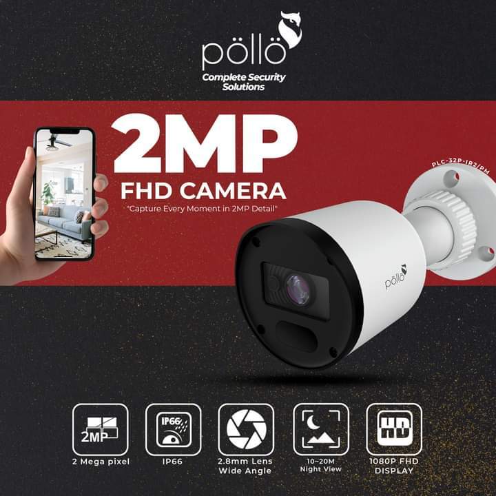 pollo 2Mp night vision camera