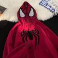 Masked Spider Man Zipper Hoodies Jacket Outwear For Men | Oversized Printed Hoodie | Full Zip. 