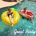 Inflatable Buoy Pool Float Pineapple Watermelon Swimming Ring for Adults Summer Water Sport Swim Circle Pool Party Toys. 