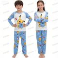 Children's Long Sleeve Boys Pikachu Pajamas Sets Kids Pyjamas Animal Pijamas for 3 to 14 Years Girls Sleepwear Nightwear Pjs.