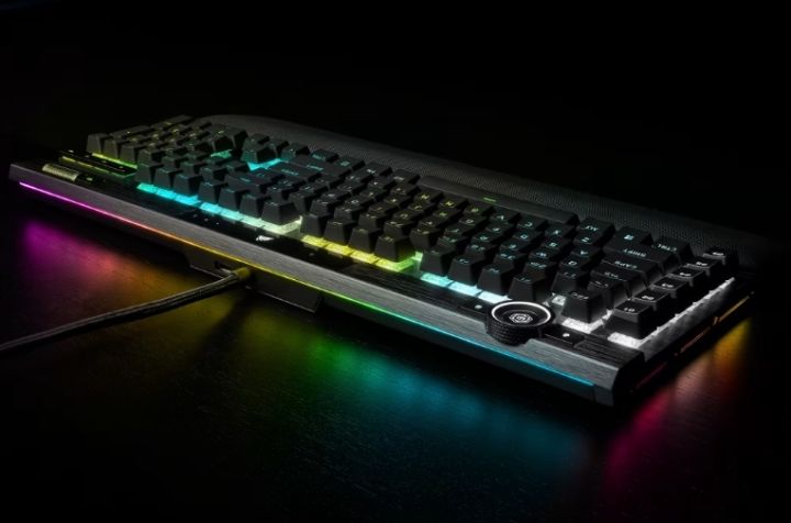 Corsair%20K100%20RGB%20Gaming%20Keyboard%20%E2%80%94%20Optical-Mechanical%20OPX%20Switch%20%7C%20AXON%204000Hz%20Hyper-Processing%20%7C%20Dynamic%20Per-Key%20RGB%20+%2044-Zone%20LightEdge%20%7C%20PBT%20Keycaps%20%7C%20iCUE%20Control%20Wheel%20%7C%20Ultra-Fast%20PC%20Gaming%20Keyboard%20%7C%20Black%20-%20Image%204