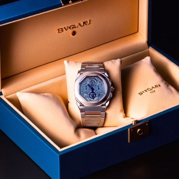 bvlgari watch and premium quality and stop watch and attractive watch