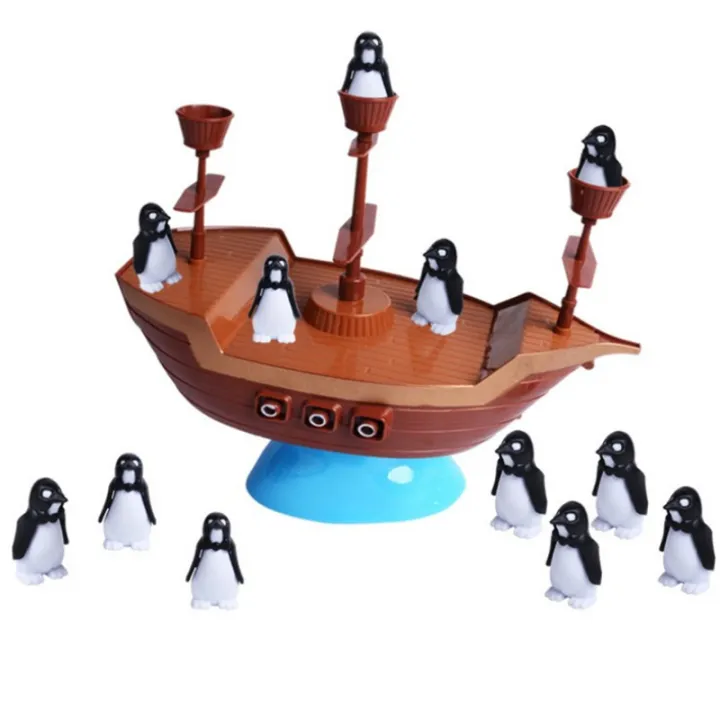 1%20Set%20Pirate%20Boat%20Puzzle%20Desktop%20game%20toy%20Board%20Game%20Balance%20Penguin%20Pirate%20Ship%20for%20parent-child%20interaction%20Birthday%20gift%20-%20Image%207