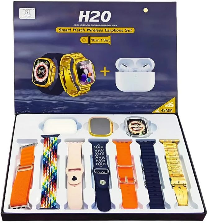 Melbon%20H20%20Ultra%20Bluetooth%20calling,%20Phone%20Book,%20Music%20Control,%20Voice%20assis.%20with%201%20-%20TWS%20Smartwatch%20(Multicolor%20Strap,%20Free%20Size)%20-%20Image%206