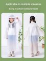 Children's Disposable Portable Raincoat for Outdoor School Travel convenient Rainwear for Easy Carry.