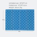 1PC Lightweight Waterproof Foldable Mini Kneeling And Seat Cushion XPE Foam Folding Mat Sitting Pad For Outdoor Activities.