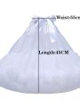 Women Flower Style Lolita Petticoats Crinoline Inner Bustle Cosplay Tutu Puffy Cancan Skirt Under Wedding Dresses.