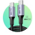 USB C to USB C 1M 3A 65W Fast Charging and Data Transfer Cable, Pure Copper Core, 2 Year Warranty. 