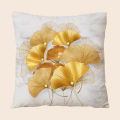 1pc Ginkgo Leaves Printed Pillowcase - Soft and Cozy Plush Design ForComfortable Sleep. 