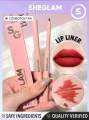 SHEGLAM Soo Lippy Lip Liner Mojave Creamy Matte Lip Liner Pencil High Pigment Lip Liner. 