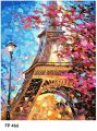DIY Painting by Number 40cm x 50cm (Art Painting Sets) ကိုယ်တိုင် ရေးချယ်ရမည့် Canvas ပန်းချီကား. 