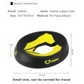 SOMAN Helmet Support Pad Portable Motorcycle Helmets Stand Donut Ring Scratch-resistant Anti-skid Anti-scratch.