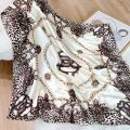 90*90cm Square Silk Scarves Women Foulard Head office Ladies Shawl Wrap Muffler Pareo Bandanna Female Chiffon Hijab Poncho Beach.