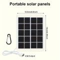 1pcs USB Foldable Solar Panel Portable Flexible Small Waterproof 5V Folding Solar Panels Cells For Mobile Phone Battery Charger.