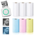 57*25MM Thermal Paper Label Sticker Self-adhesive Rolls Paper For Mini Printer Instant Print Kids Camera Photo Paper. 