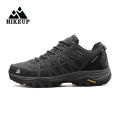 HIKEUP  Mens Hiking Shoes Breathable Lace Up Trekking Male Cushioning Outdoor Climbing Tourism Sneakers for Men. 