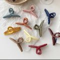 Flower Hair Clips For Girls Stylish Korean | Fancy Hair Claw Clips For Girls Korean |Korean Flower Gradient Egg Large Candy Colour Hair Claw Clips Catchers For Girls. 