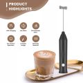 TINSOL Mini Electric Milk Frother Handheld Wireless Milk Frother USB Rechargeable Coffee Stirrer Electric Hand Mixer, Egg Beater.