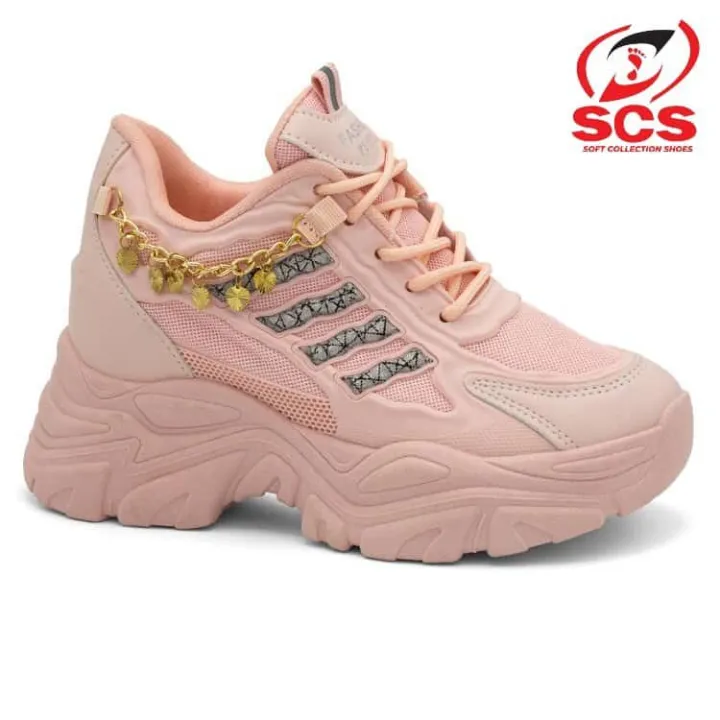 SCS Side chain women chunky shoes SNEAKERS
