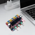 XH-M139 Digital Subwoofer Power Amplifier Board 2x50W 100W 2.1 Channel TPA3116D2 3 Sound Channels Energy Saving Pure HiFi Music. 