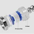 Kitchen Faucet Water Filter 360° Sink Filter Pressurized Sink Faucet Water Filter Universal Faucet Aerator Bathroom Accessories. 