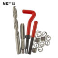 15pcs/20pcs/30pcs Metric Thread Repair Insert Kit M5 M6 M8 M10 M12 M14 Helicoil Car Pro Coil Tool Car Thread Repair Tool Kits. 