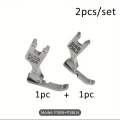 Industrial Sewing Machine Presser Feet | Juki Sewing Machine Piping Left & Right Narrow Hinged Foot Set. 