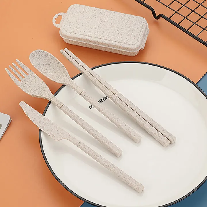 Portable%20Wheat%20Straw%20Fork%20Cutlery%20Set%20Foldable%20Folding%20Chopsticks%20Cutlery%20Set%20With%20Box%20Travel%20Kitchen%20Accessories%20-%20Image%205