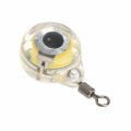 1pcs Mini Fishing Lure Light LED Deep Drop Underwater Eye Shape Fishing Squid Fishing Bait Luminous Lure for Attracting Fish. 