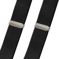 Suspenders for Men Work Heavy Duty Big and Tall 3.5cm Wide X Back with 4 Strong Clips Adjustable Elastic Trouser Braces Straps. 