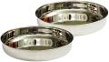 KUMCHA DOSAI PLATE 3pcs STAINLESS STEEL INDIAN  HIGH QUALITY. 