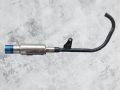 HKS Exhaust With Bend Pipe For Honda CG-125 Motorcycle. 