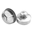 Hamburger Pie Sealer Mold Bread Round Stainless Steel DIY Sandwich Cutter Baking Stainless Steel Sandwich Cutting Sealing Tool.