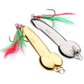 Gold Silver Blue Metal Spinner Bass Pike Spoon Bait Fishing Lure Isca Artificial Hard Baits Carp Pesca.