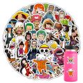 50/100Pcs Japan Anime One Piece Figure Luffy Toy Sticker Notebook Motorcycle Skateboard Computer Mobile Phone Stickers Toy Gifts. 