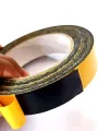 Black Hair Wig Double Sided Adhesive For Hair Extension 1 inch × 20 Meter Length. 