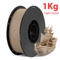 200g 500g 1Kg PLA Wood Filament 1.75mm Sandal Wood 3D Printing Materials Pla Teak Cherry Wood 3D Printer Filament Vacuum Package.