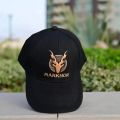 Markhor Cap Stylish Logo Cap Black Premium Quality for Boys. 